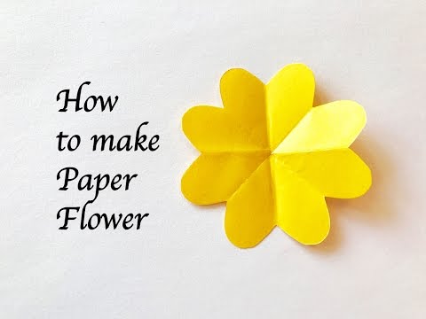 Crafts : How To Make Paper Flower 1 : สอนพับดอกไม้สวยๆ 1