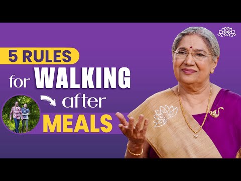 Is It Good to Walk Immediately After Eating Food? | Post Meal Movement |  Workout For Digestion