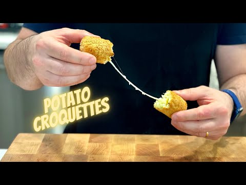 How To Make Air Fryer Potato Croquettes [Authentic Neapolitan Style]
