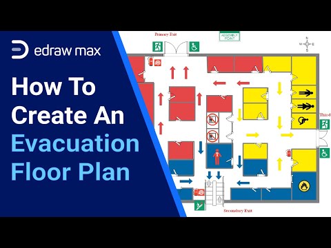 How to Make an Evacuation Floor Plan | EdrawMax