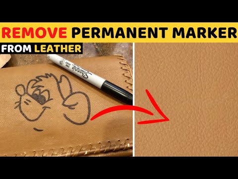 3 Simple Ways to Remove Permanent Marker or Sharpie From Leather Without Damaging Leather