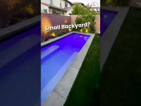 Can you fit a pool in a SMALL BACKYARD?