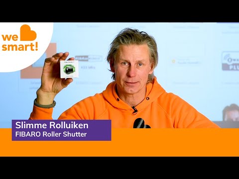 FIBARO Roller Shutter | Bedien je rolluiken met je smartphone | We ❤ smart!